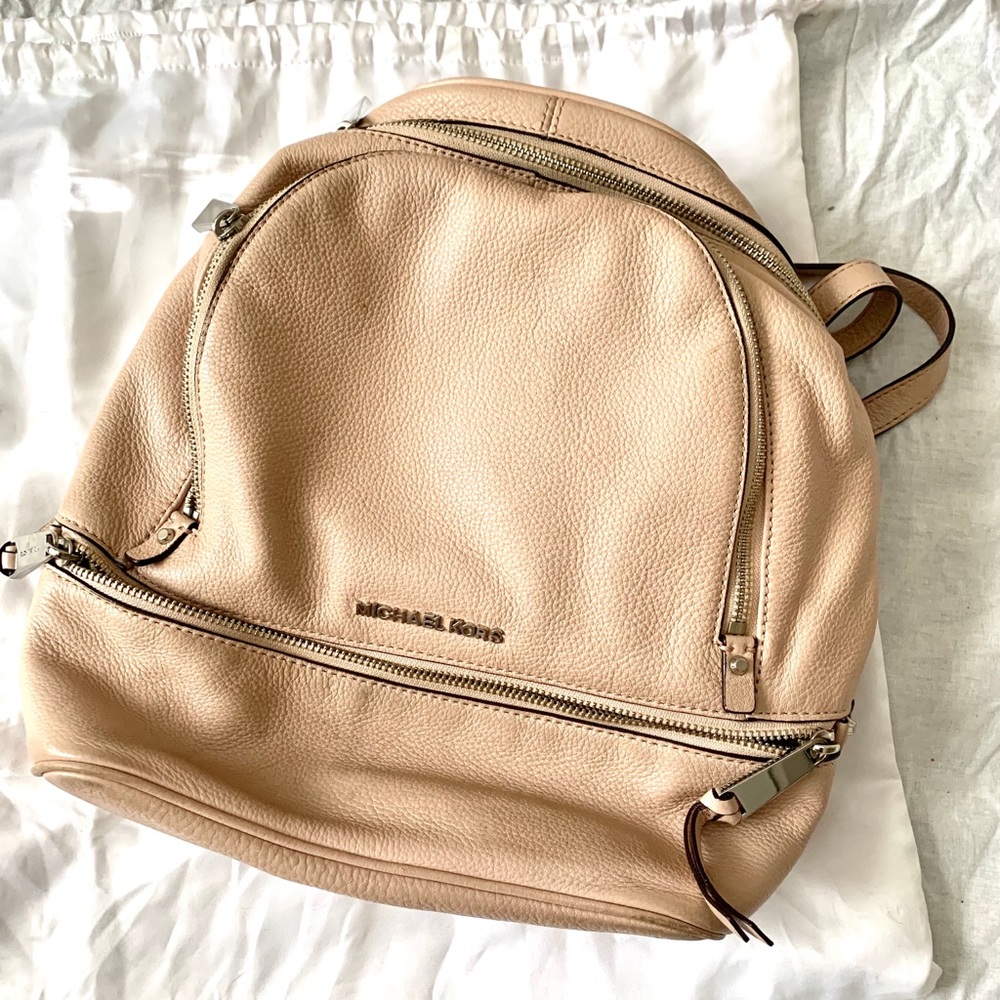 Blush Pink Michael Kors backpack